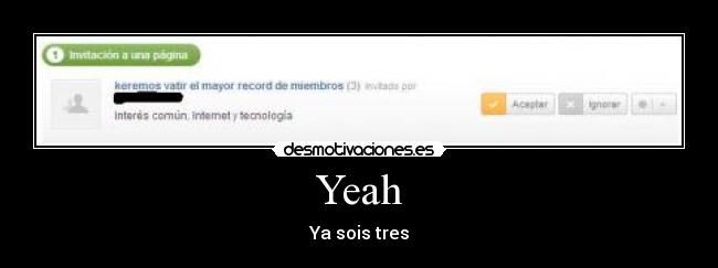 Yeah - Ya sois tres