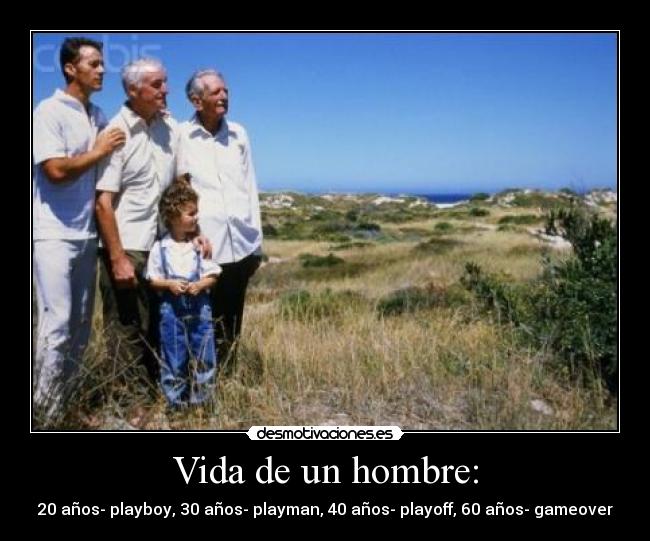 Vida de un hombre: -