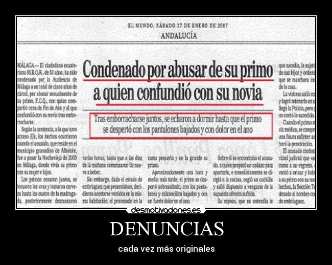 carteles denuncia confusion carcel desmotivaciones