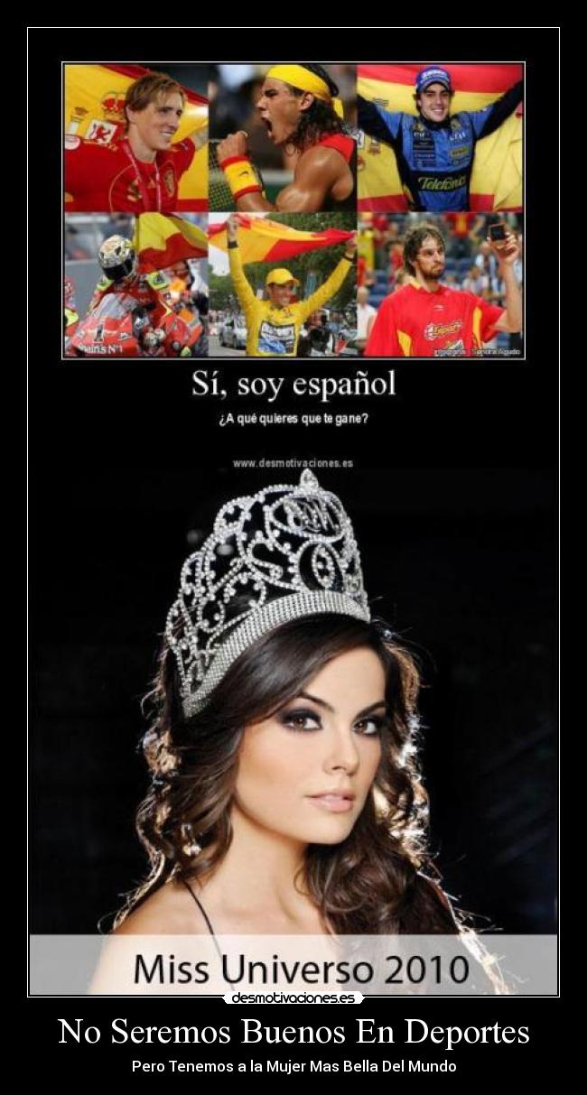 No Seremos Buenos En Deportes -