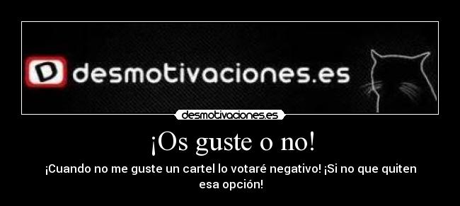 carteles negativo desmotivaciones