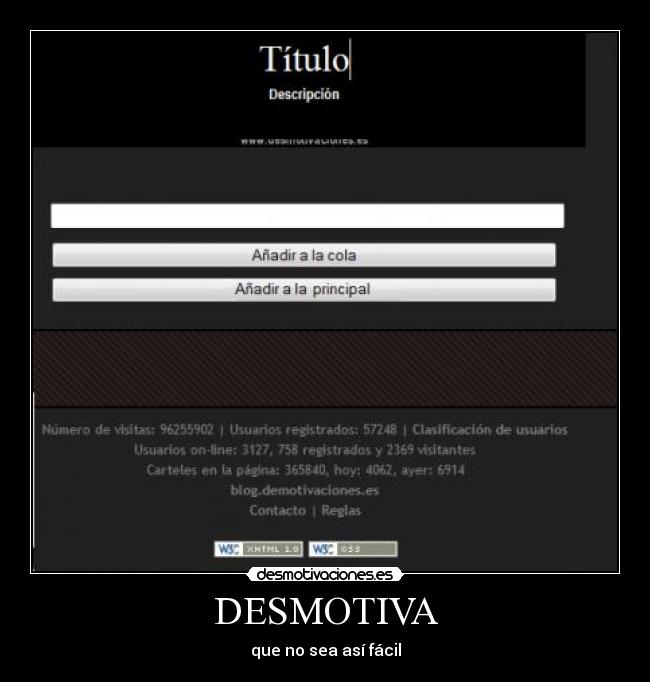 DESMOTIVA - 