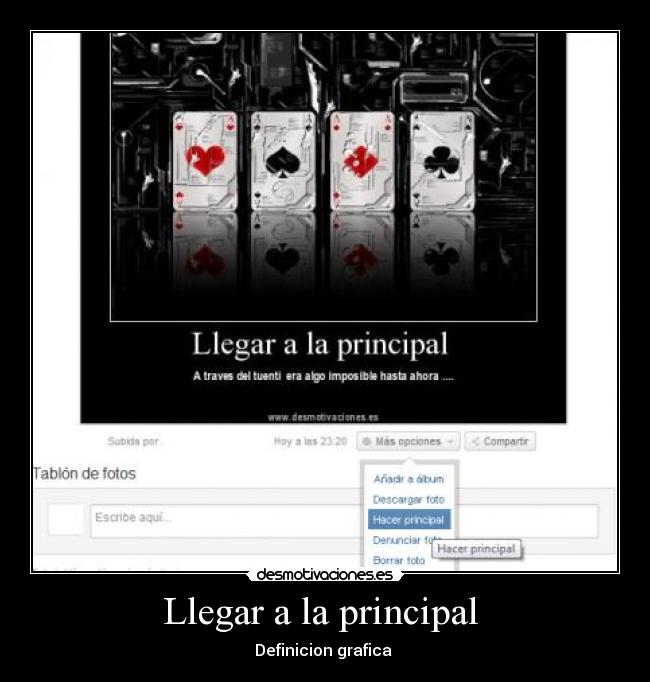 Llegar a la principal -