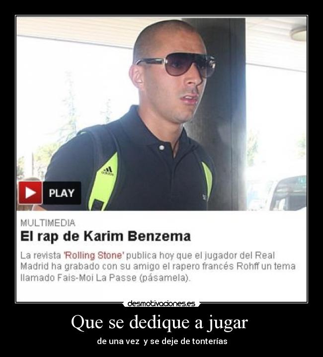 carteles benzema espabila desmotivaciones