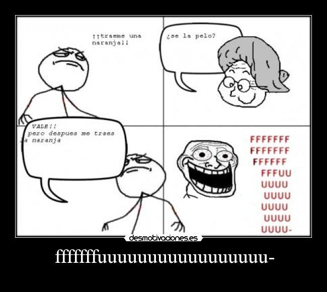 carteles naranja fuck yeah pelo desmotivaciones