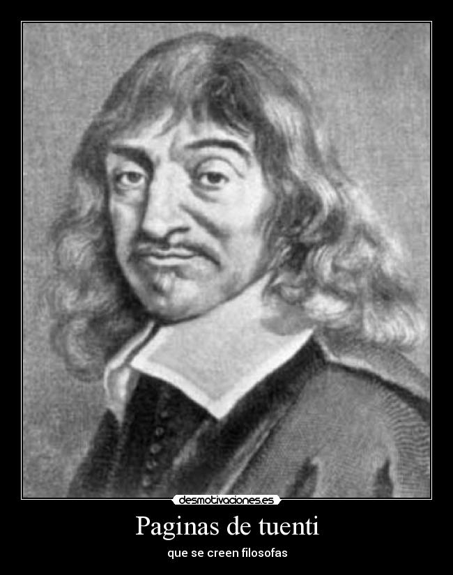 Paginas de tuenti - que se creen filosofas