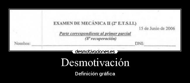 Desmotivación - 