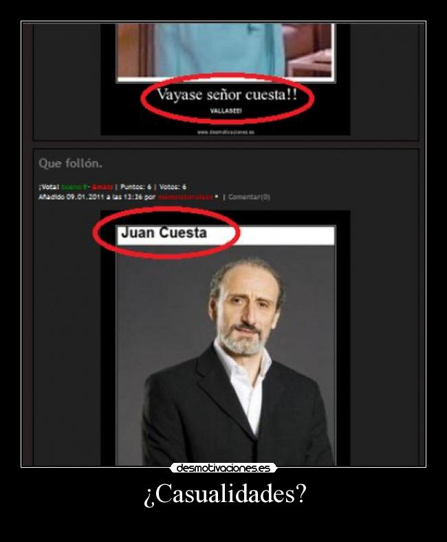 ¿Casualidades? - 
