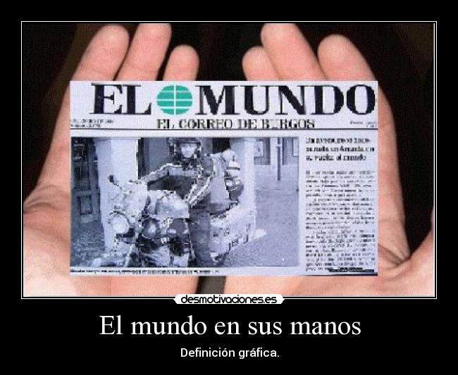 El mundo en sus manos -