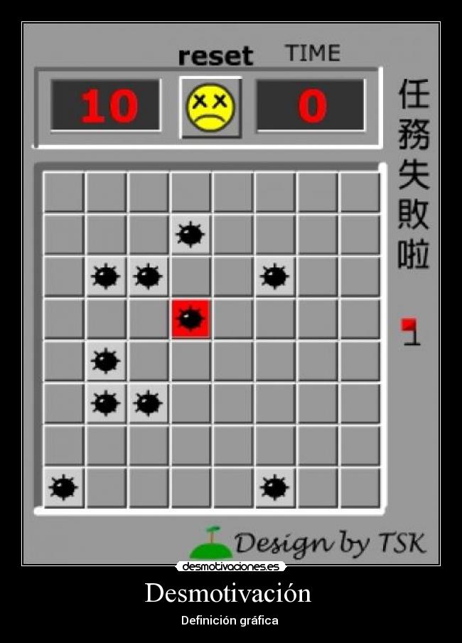 Desmotivación  - Definición gráfica 