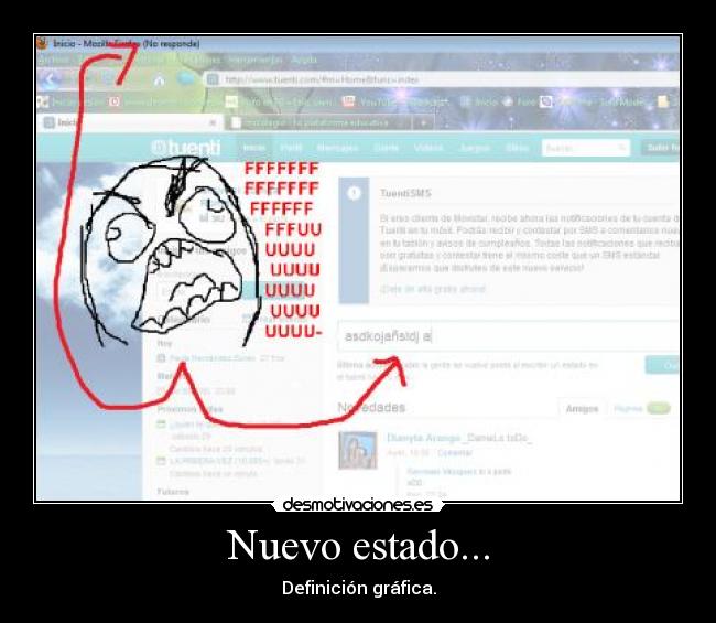 Nuevo estado... - Definición gráfica.