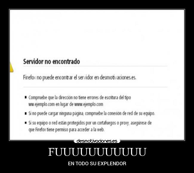 FUUUUUUUUUUU - EN TODO SU EXPLENDOR