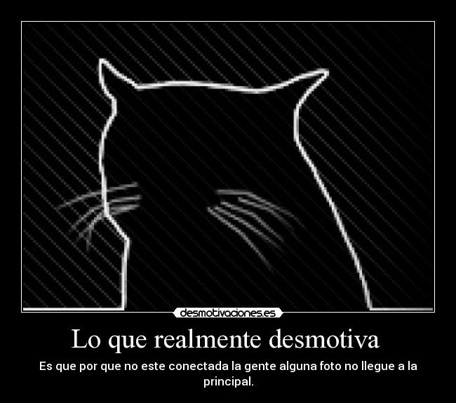 Lo que realmente desmotiva -