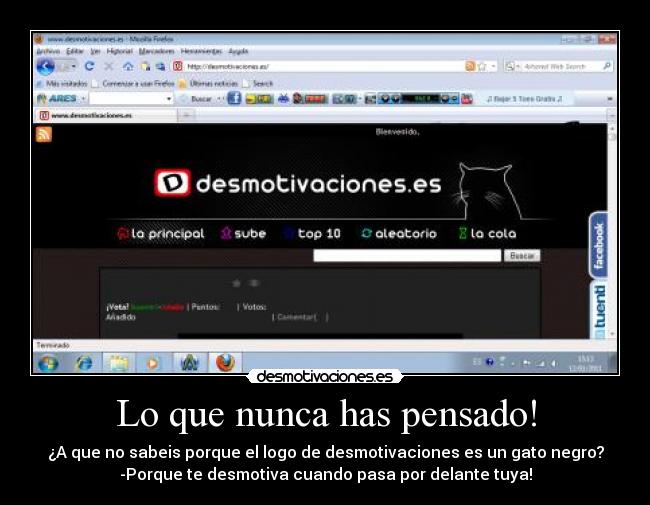 Lo que nunca has pensado! -