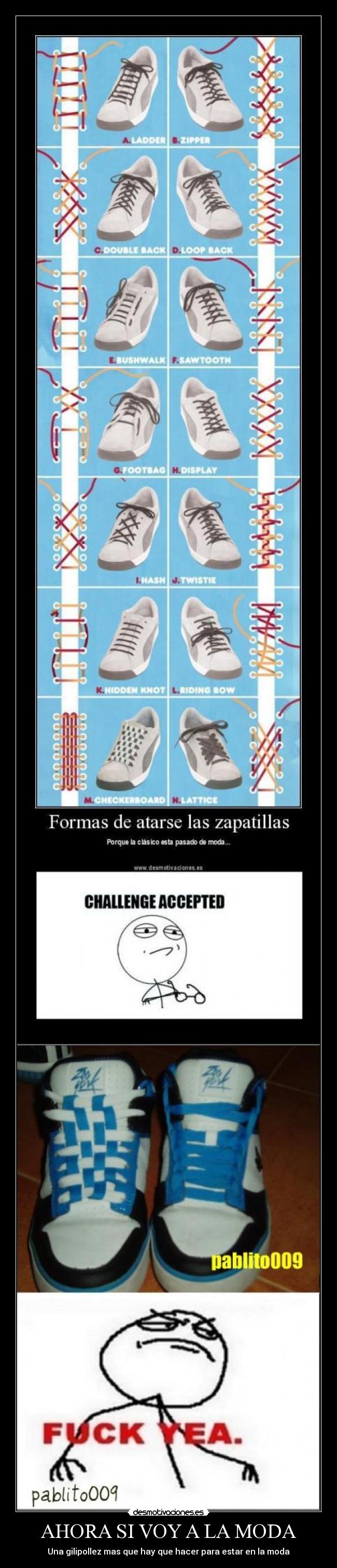 AHORA SI VOY A LA MODA -