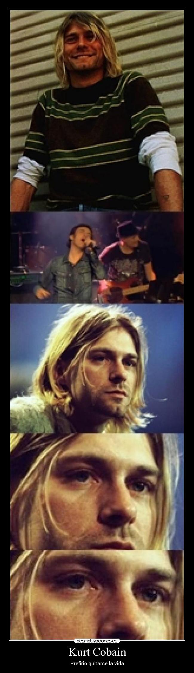 carteles kurt cobain ramoncin desmotivaciones