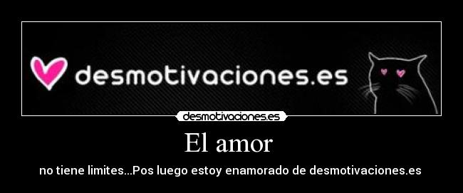 El amor -
