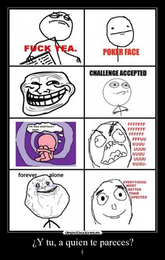 ¿Y tu, a quien te pareces? - (: