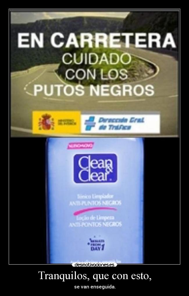 carteles clean and clear desmotivaciones