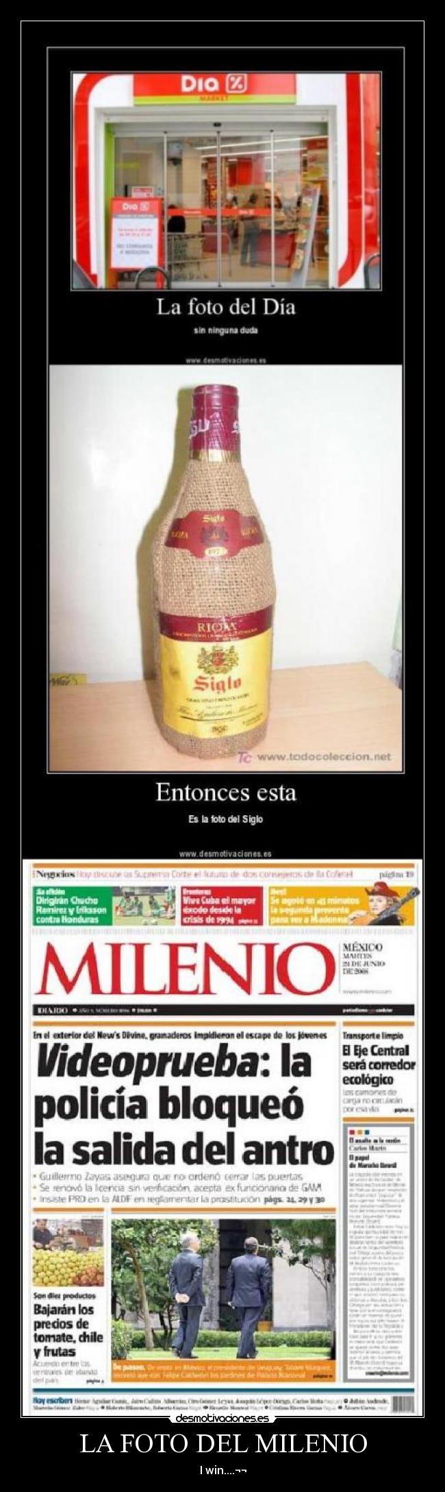 LA FOTO DEL MILENIO -