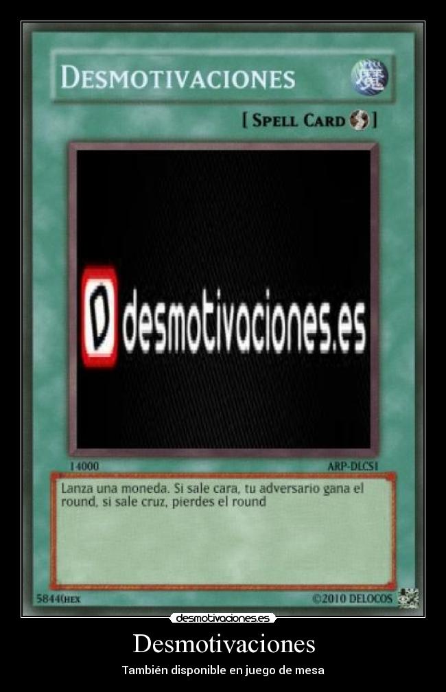 Desmotivaciones - También disponible en juego de mesa