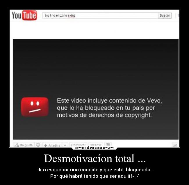 Desmotivacíon total ... -
