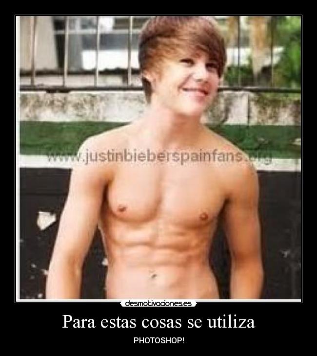 Para estas cosas se utiliza - PHOTOSHOP!