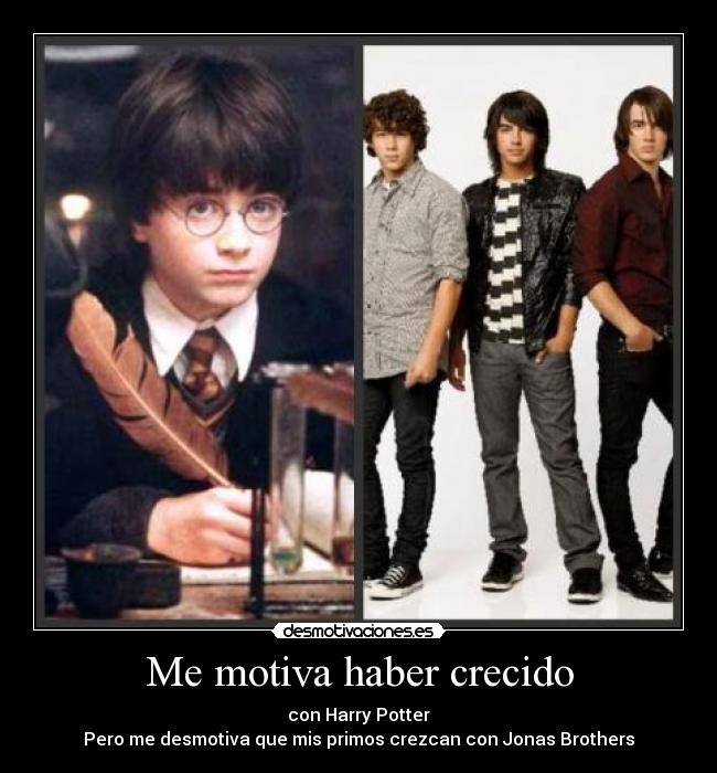 Me motiva haber crecido -