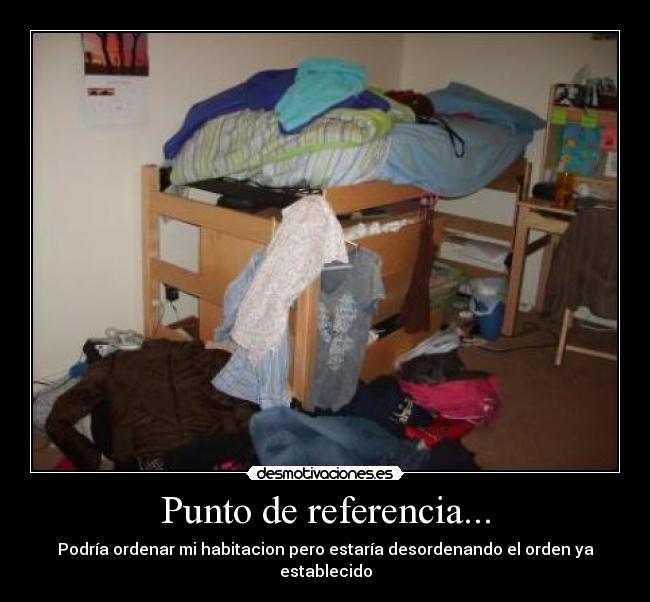 Punto de referencia... -