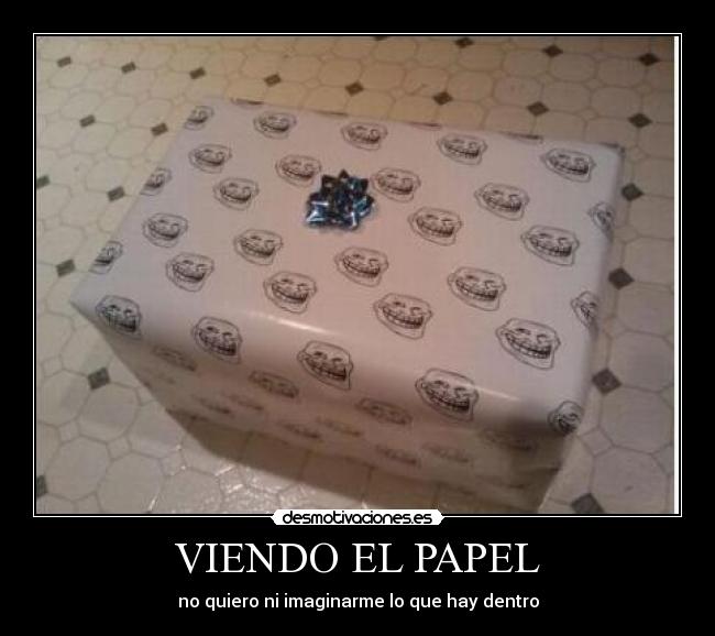 VIENDO EL PAPEL -