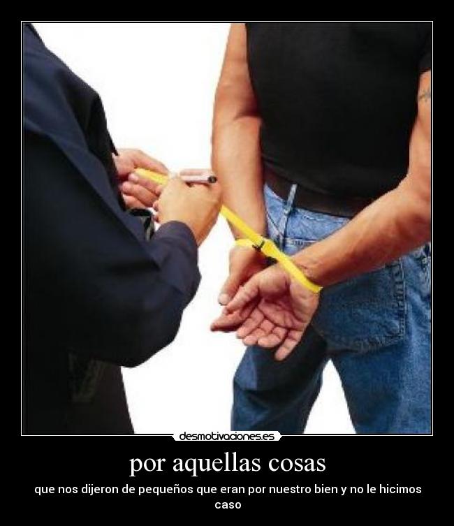 por aquellas cosas -