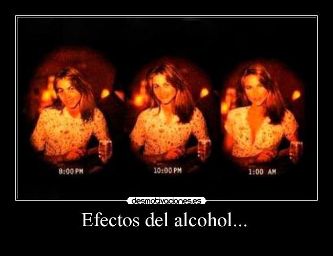 carteles efectos del alcohol desmotivaciones