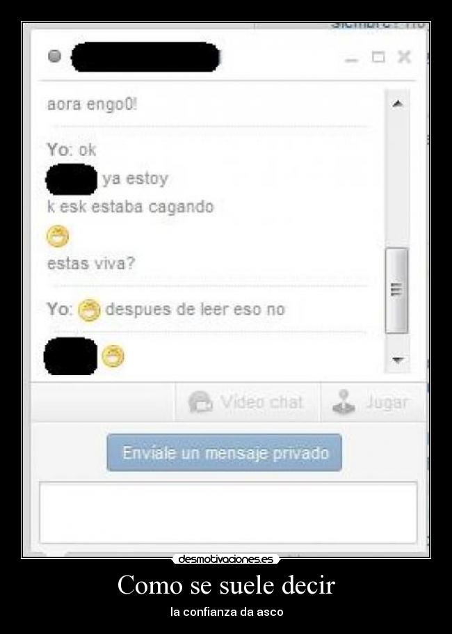 carteles confianza desmotivaciones