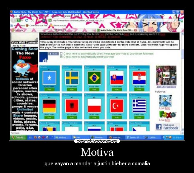 Motiva - que vayan a mandar a justin bieber a somalia