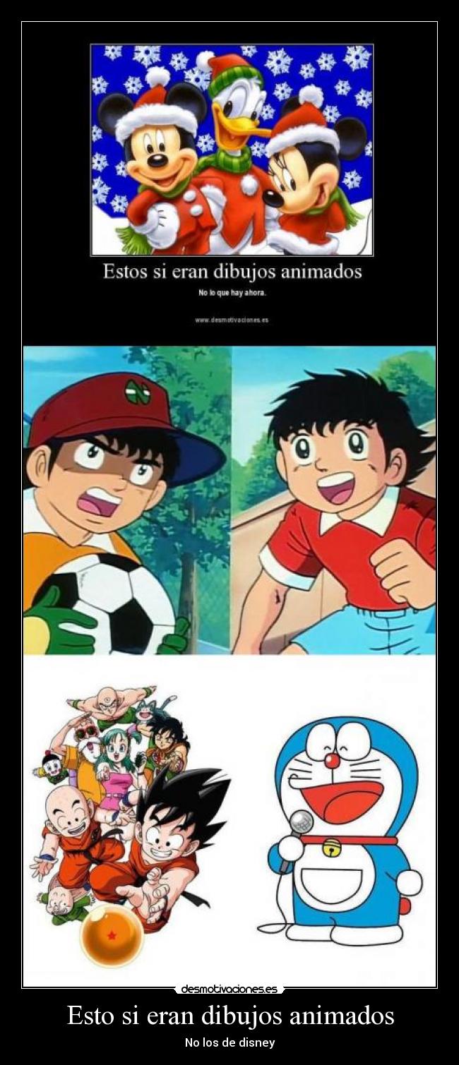 Esto si eran dibujos animados - No los de disney