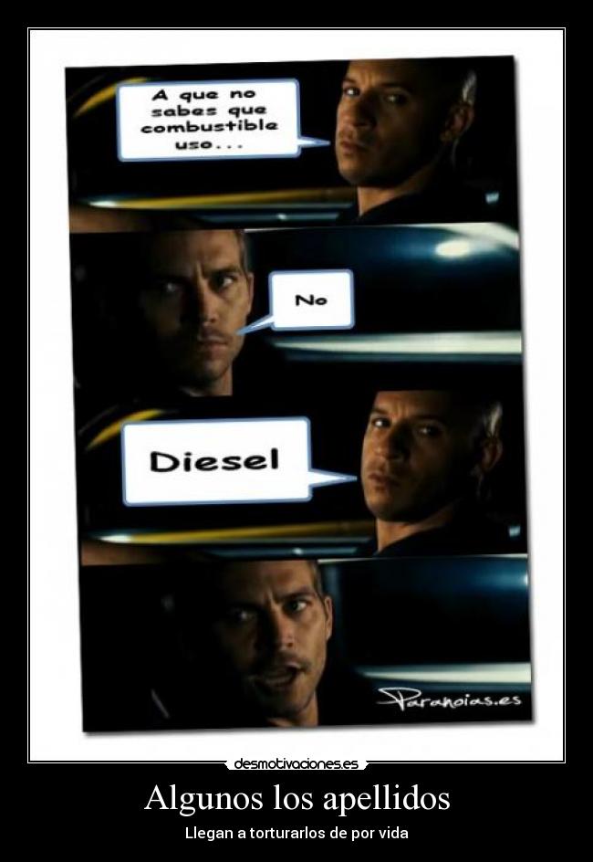 Algunos los apellidos -