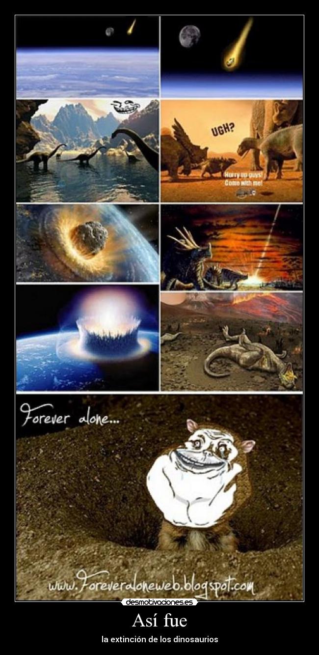 Así fue - la extinción de los dinosaurios