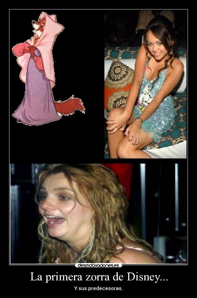 La primera zorra de Disney... -