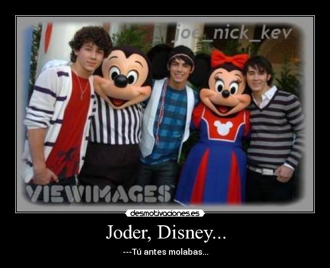 carteles joder disney desmotivaciones