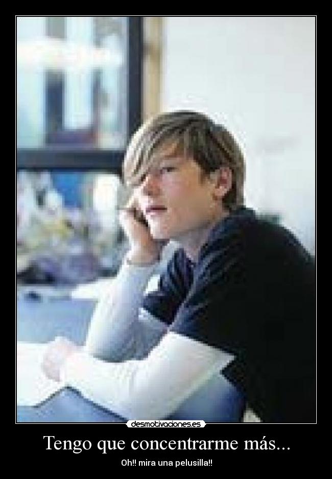 carteles tengo que concentrarme desmotivaciones