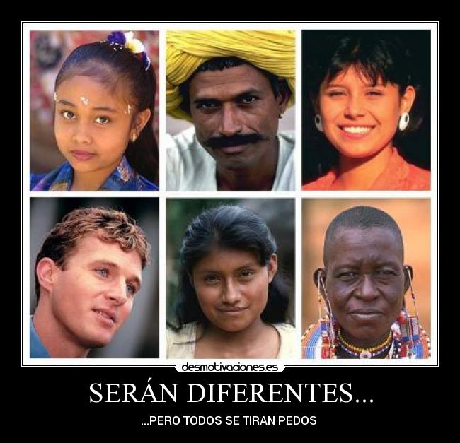 SERÁN DIFERENTES... -