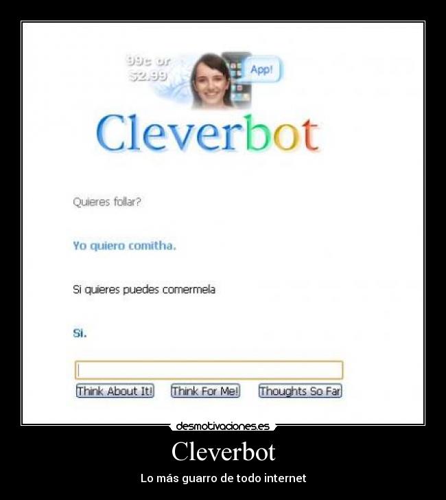 Cleverbot - Lo más guarro de todo internet