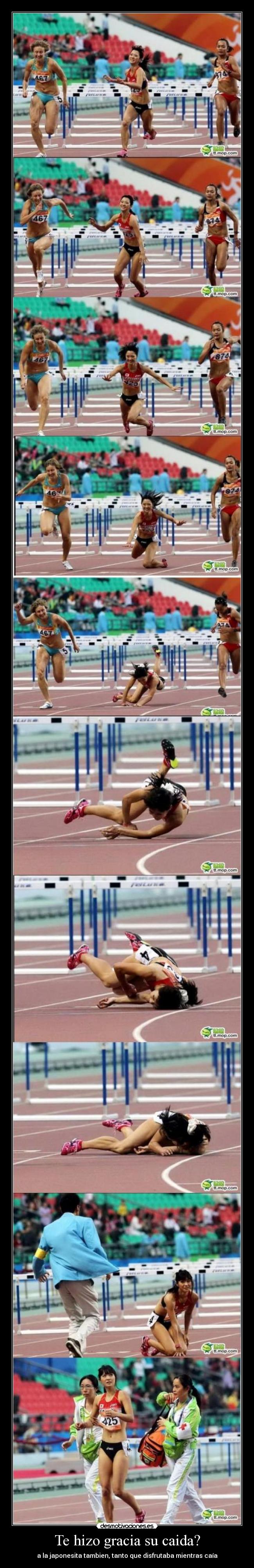 Te hizo gracia su caida? - 