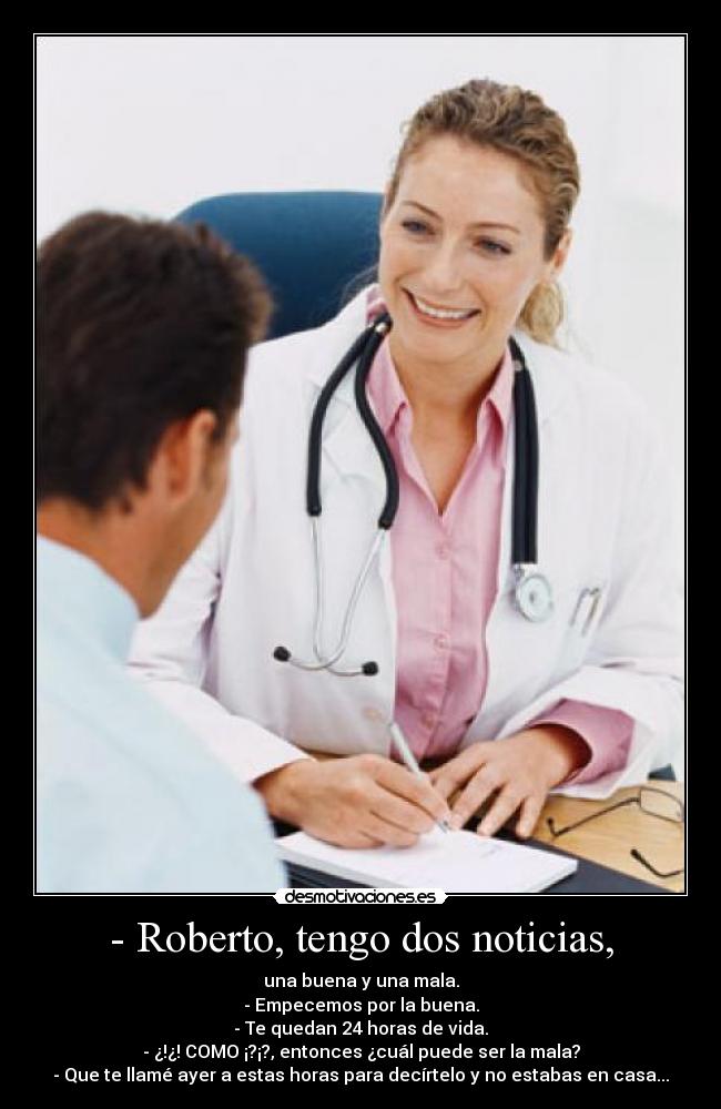 carteles medico desmotivaciones