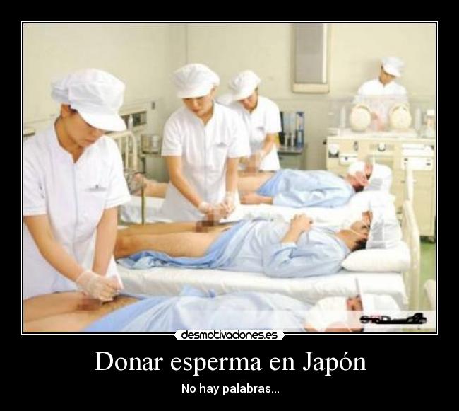 carteles donar esperma en japon desmotivaciones