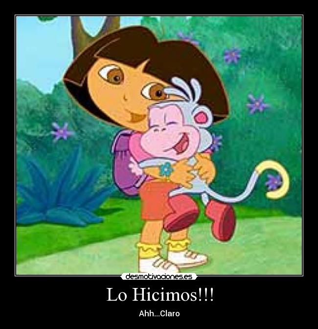 carteles dora desmotivaciones