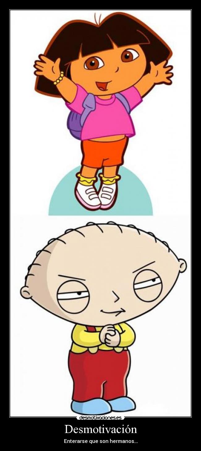 Desmotivación - Enterarse que son hermanos...