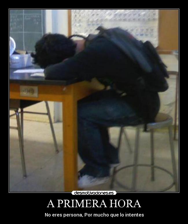 A PRIMERA HORA - No eres persona, Por mucho que lo intentes