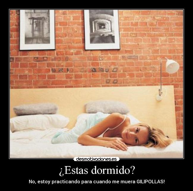 ¿Estas dormido? - 