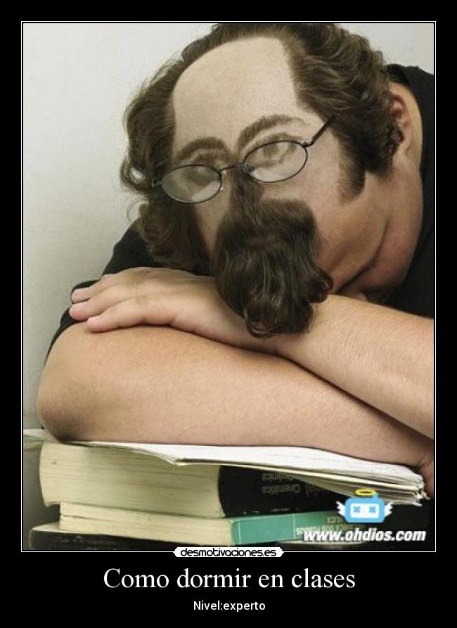 Como dormir en clases - 
